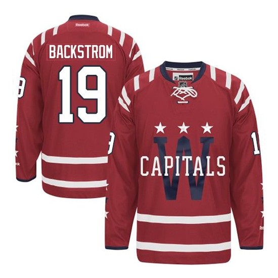Washington Capitals #19 Women's Nicklas Backstrom Reebok Authentic Red 2015 Winter Classic Jersey Washington Capitals #19 Women's Nicklas Backstrom Reebok Authentic Red 2015 Winter Classic Jersey