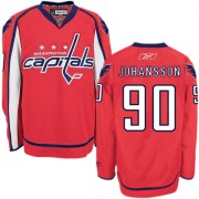 Washington Capitals ＃90 Men's Marcus Johansson Reebok Authentic Red Home Jersey