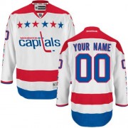 Reebok Washington Capitals Youth Customized Premier White Third Jersey