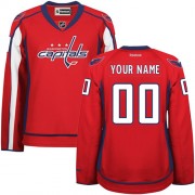 Reebok Washington Capitals Women's Customized Authentic Red Home Jersey